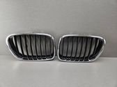 Front bumper upper radiator grill