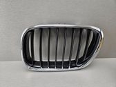 Front bumper upper radiator grill