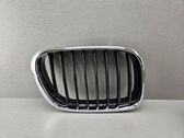Front bumper upper radiator grill