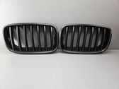 Front bumper upper radiator grill