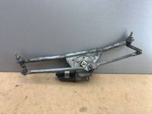 Front wiper linkage and motor