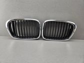 Front bumper upper radiator grill
