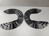 Front brake disc dust cover plate