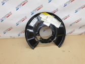 Rear brake disc plate dust cover
