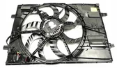 Electric radiator cooling fan