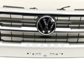 Front bumper upper radiator grill