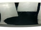 Rear window tailgate spoiler