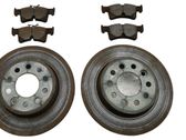 Bremsscheiben und Bremssättel eingestellt