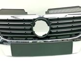 Front bumper upper radiator grill
