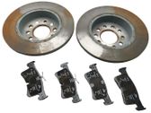 Bremsscheiben und Bremssättel eingestellt