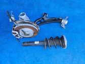 Front wheel hub spindle knuckle