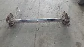 Rear axle beam with reductor