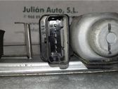 Rear door window regulator with motor
