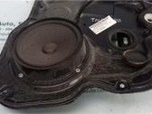 Rear door window regulator with motor