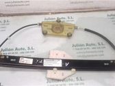 Rear door window regulator with motor