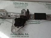 Rear door window regulator with motor