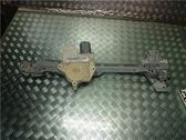 Rear door window regulator with motor