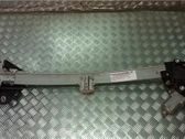 Rear door window regulator with motor