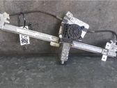Rear door window regulator with motor
