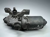 Front wiper linkage and motor