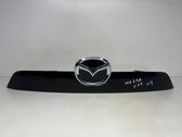 Trunk door license plate light bar