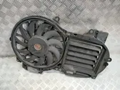 Radiator cooling fan shroud