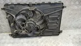 Radiator cooling fan shroud