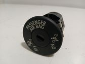 Interruptor de encendido/apagado del airbag de pasajero