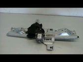 Rear door window regulator with motor