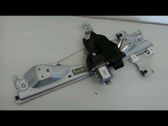 Rear door window regulator with motor