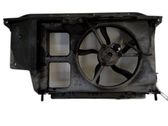 Radiator cooling fan shroud