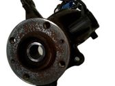Front wheel hub spindle knuckle