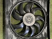Electric radiator cooling fan