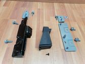 Rear seat rail trim cover