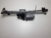 Front wiper linkage and motor