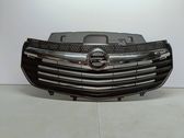 Front bumper upper radiator grill