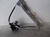 Rear door window regulator with motor