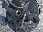 Front wheel hub spindle knuckle