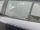 Rear door window regulator with motor