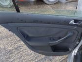 Rear door window regulator with motor