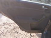 Rear door window regulator with motor