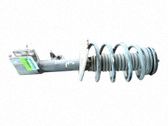 Amortiguador delantero con muelle espiral