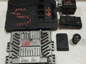 Juego de cerradura y set ECU del motor