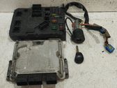 Juego de cerradura y set ECU del motor