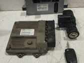 Juego de cerradura y set ECU del motor