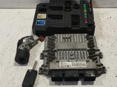 Juego de cerradura y set ECU del motor