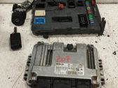 Juego de cerradura y set ECU del motor