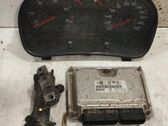 Juego de cerradura y set ECU del motor