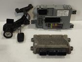 Juego de cerradura y set ECU del motor