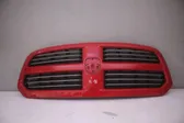 Front bumper upper radiator grill